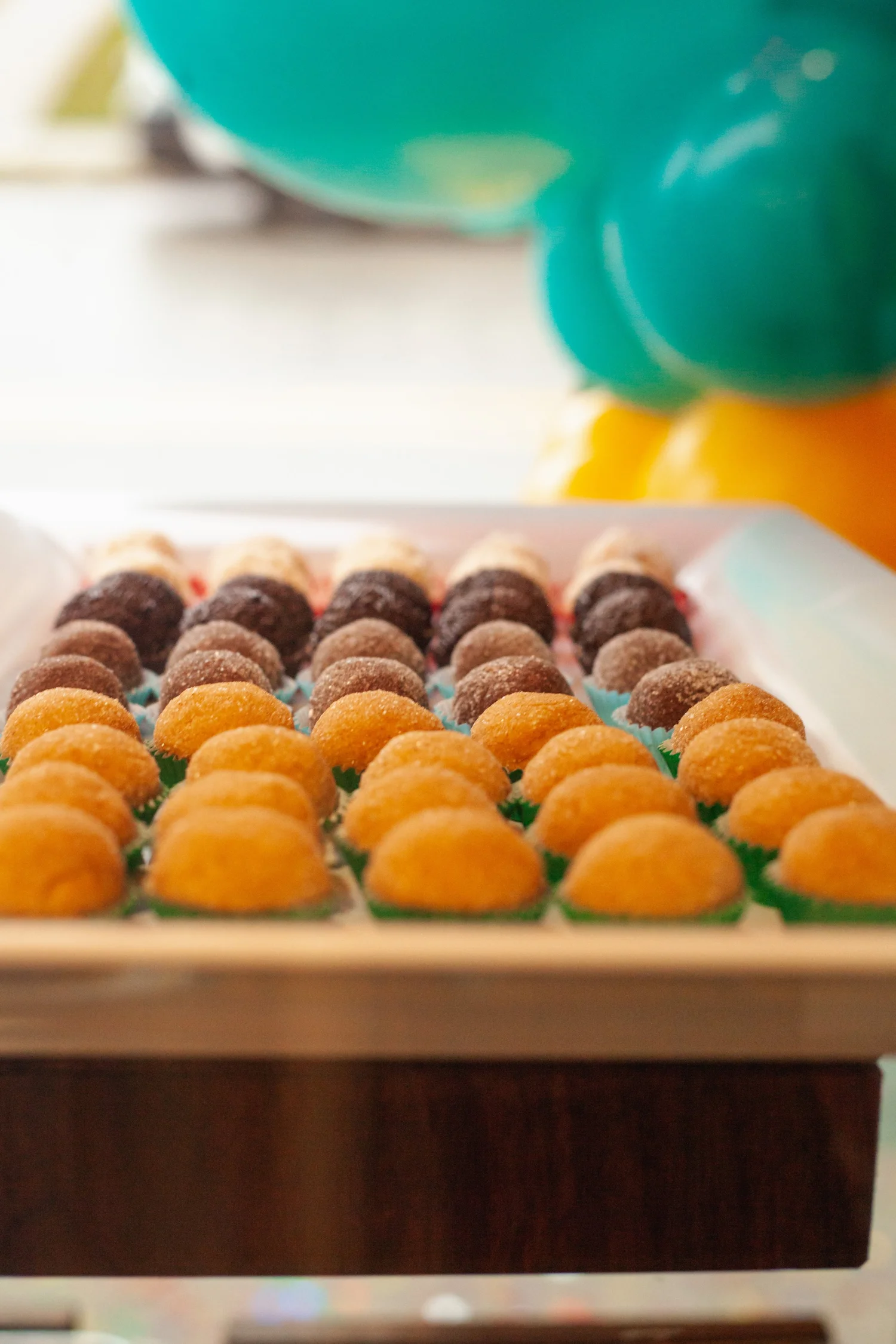 Trays of docinhos