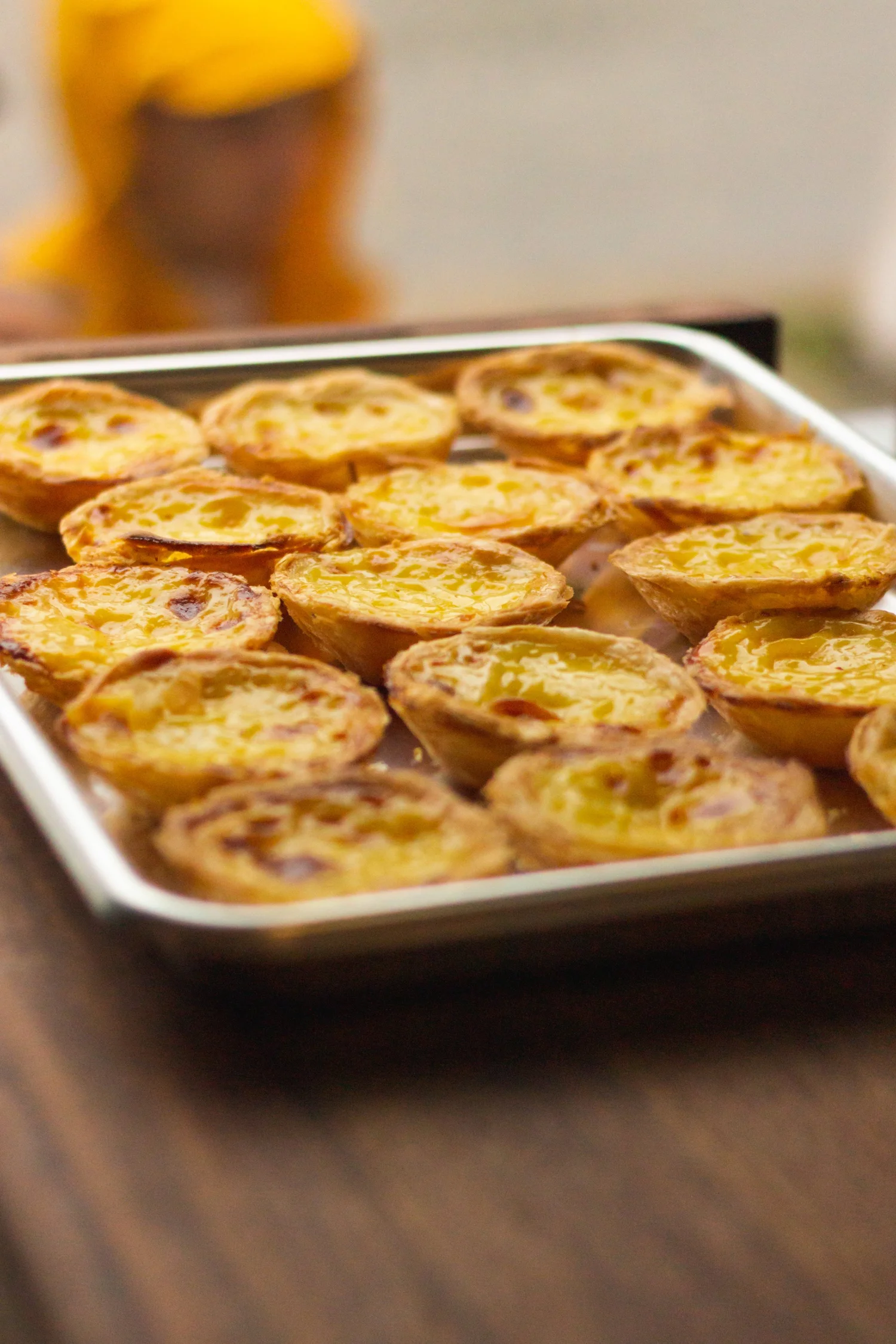 Fresh bakes on the tray