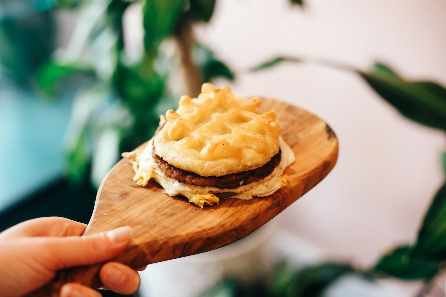 Queijo Waffle-wich